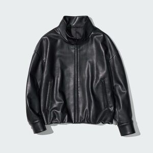 Uniqlo Coated Oversized Blouson | Faux Leather